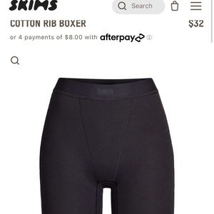 SKIMS Cotton Rib Boxers